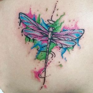 #tattoo #tattoos #ink #inled #inkedgirls #dragonfly #dragonflytattoo #anisoptera #coloredtattoo #worldfamousink #cheyenneprofessionaltattooequipment #cheyenne #noregretstattoo #DAlexanderTattoo