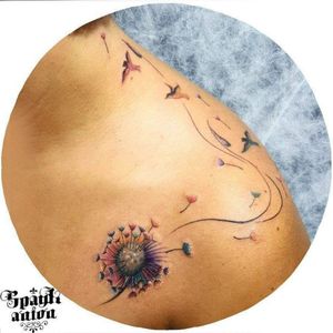 #tattoo #tattoos #tattooed #tattoist #art #design #instaart #instagood #sleevetattoo #handtattoo  #tatted #instatattoo #bodyart #amazingink #tattedup #colorfultattoo #linetattoo #watercolortattoo #dandeliontattoo #blxckink #blackandgreytattoo #blackandwhitetattoo #txttoo #tattism #tattrx #inkmag #inkedmag #tattoodrawing