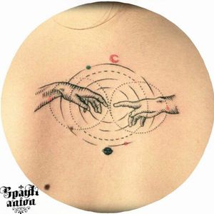 #tattoo #tattoos #tattooed #tattoist #art #design #instaart #instagood #sleevetattoo #handtattoo #tatted #instatattoo #bodyart #amazingink #tattedup #inkedup #sketchtattoo #tattoodesign ##blxckink #blackandgreytattoo #blackandwhitetattoo #txttoo #tattism #tattrx #inkmag #inkedmag #tattoodrawing #thecraetionofadam #handsofgod