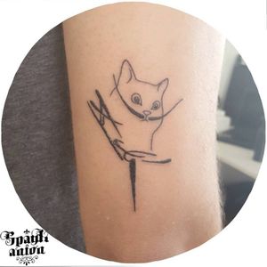 #tattoo #tattoos #tattooed #tattoist #design #instaart #sleevetattoo #handtattoo  #tatted #instatattoo #bodyart #amazingink #tattedup #inkedup #sketchtattoo #tattoodesign #cattattoo #signtattoo #dali #salvadordali #dalitattoo #blxckink #blackandgreytattoo #blackandwhitetattoo #txttoo #tttism tism #tattrx #inkmag #inkedmag #tattoodrawing