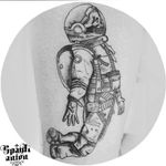 #inked #inkmag #tattoosketch #tattoodesign #drawing #sketchtattoo #linetattoo #lineworktattoo #contemporaryart #contemporarytattoo #tattoodo #txttoo #tttism #tatrrx #blxckink #blackworkers #blacklinetattoo #tattoomag #inkedmag #worldfamousink #ezpen #astronaut #astronauttattoo