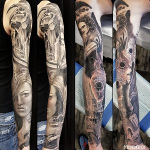 Sleeve inspired by the movie "The Crow" #TheCrow #BrandonLee 