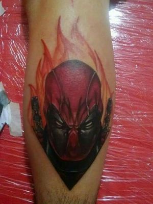 #tattooartist  #tattoo #Deadpool #comics #allkarima