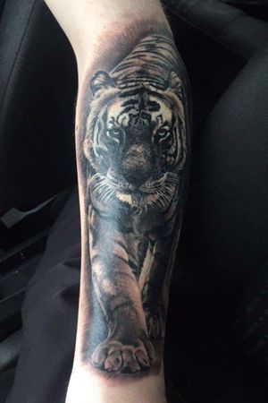 Very happy with my tiger by Romeo at Inkworx in Colchester, United Kingdom