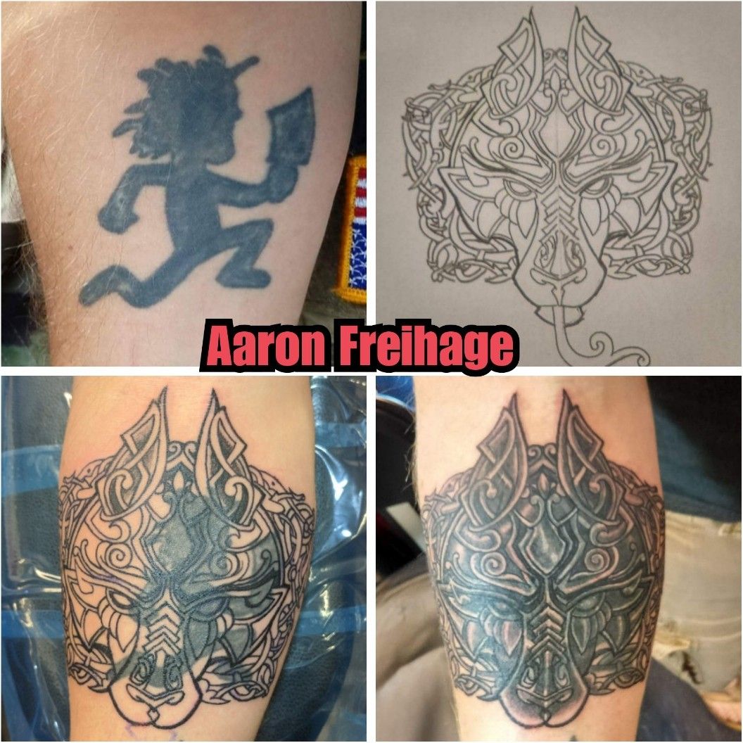 Tattoo uploaded by Southern Customs Tattoo Company • Hatchet Man Cover-up •  Tattoodo