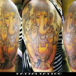 #tattooart #tattooganesh #tattoohindu #tattoodelicada #tattoocolors