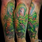 Dragon cover up Dessign and tattoo by me 
