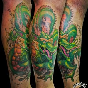Dragon cover upDessign and tattoo by me