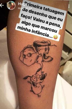 Tattoo coragem