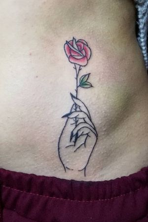• 🥀 •#rose #rosetattoo #tattoo #tattoos #tattooartist #tattooapprentice #nature
