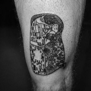 • Klimt • #klimt #painting #blackandwhiteink #blackandwhitetattoo #blackAndWhite #Black #tattooapprentice #tattoo #tattoos #tattooart #tattooing 