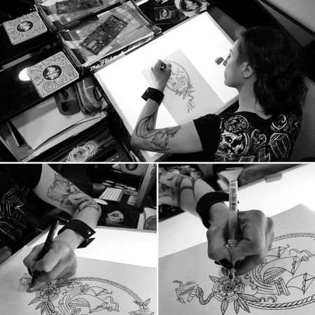 Flash tattoo