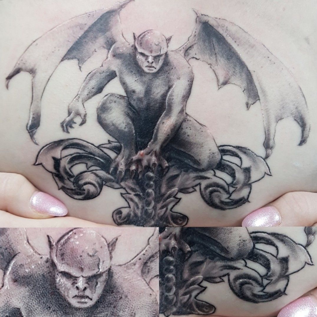 Tattoo Ideas Gargoyle Tattoo Designs With Images  TatRing