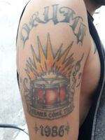 Snare drums tattoo