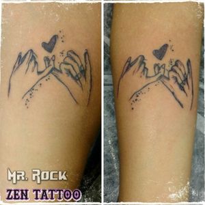Tatuagens Amizade!#zentattoo #mrrock #oblogdozen #tattoo #tatuagem #tatuaje #tatouaje #tatuaggio #friends #amizade #irmas #bff #inklovers #inklife #tattoolovers #tattoolife #instattoo #tbt