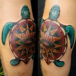 Mandala Turtle #neotraditional #traditional 