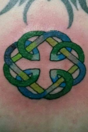 Tattoo uploaded by Autumn Clay • Celtic knot that symbolizes father and daughter. My dad