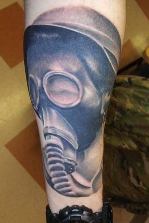 #gasmasktattoo #gasmask #ww2tattoo #german 