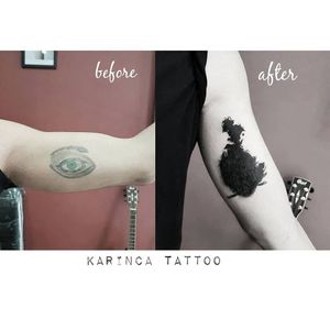 Cover UpInstagram: @karincatattoo #cover #coverup #tattoo #tattoos #tattoodesign #tattooartist #tattooer #tattoostudio #tattoolove #tattooart #istanbul #turkey #dövme #dövmeci #samurai #coveruptattoo #black