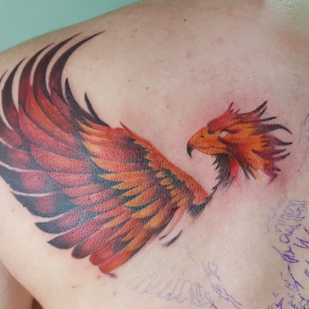 Tattoo tagged with tribal male bird chest phoenix  inkedappcom