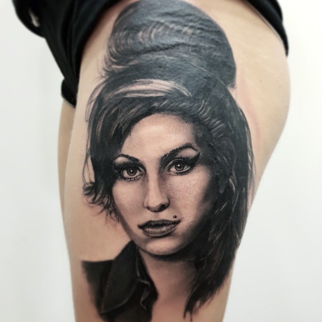 Amy Black Tattoos  Custom and Mastectomy Tattoo