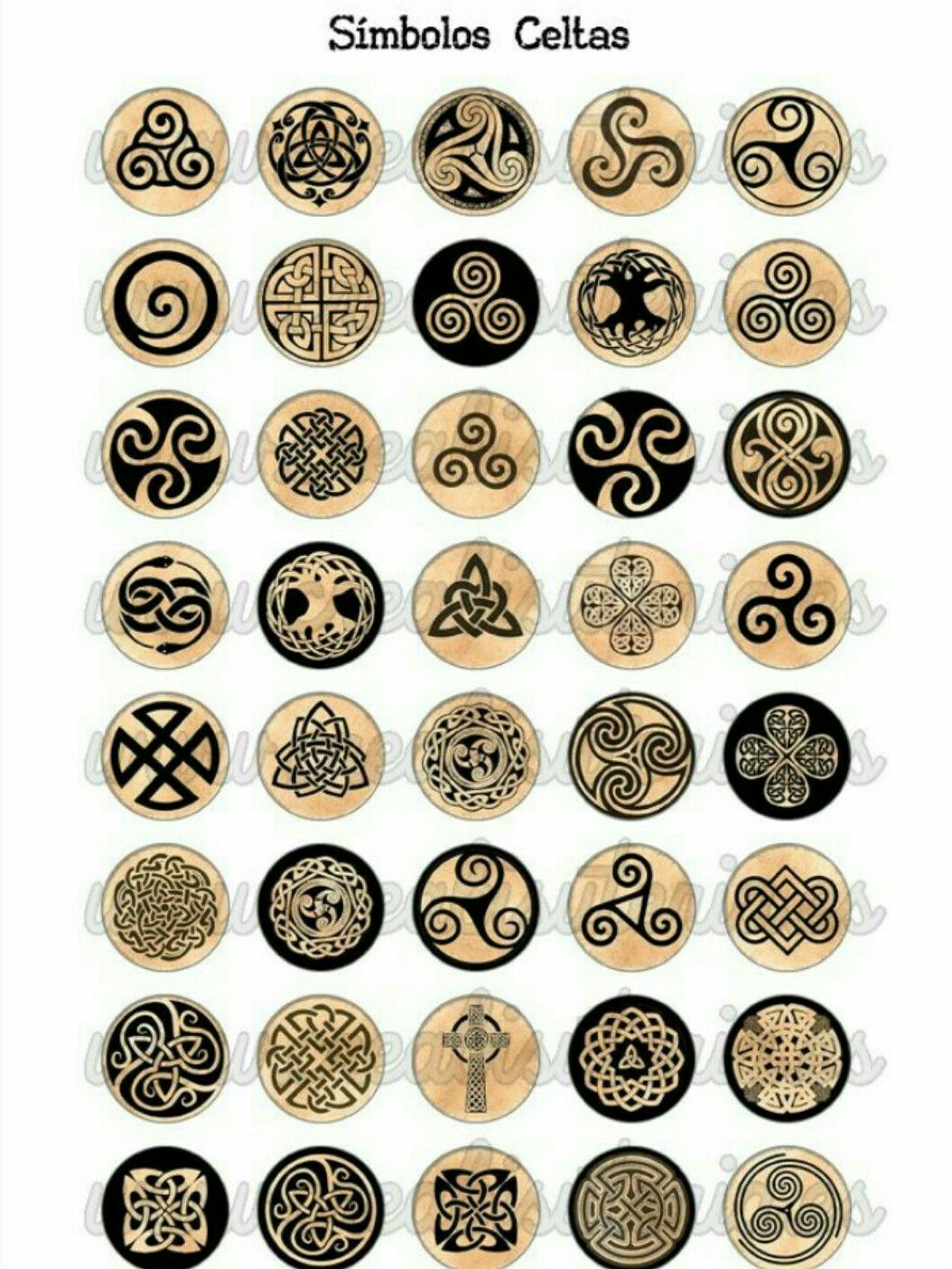 Древние Кельтские знаки