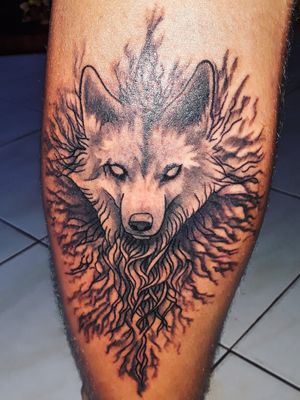 Wolf 🐺❤ #first #tattoodo #tatttoo #tatuadoresbrasileiros #tattoooftheday #tattoowolf #lobo #wolf #ink #inked #tattooart 