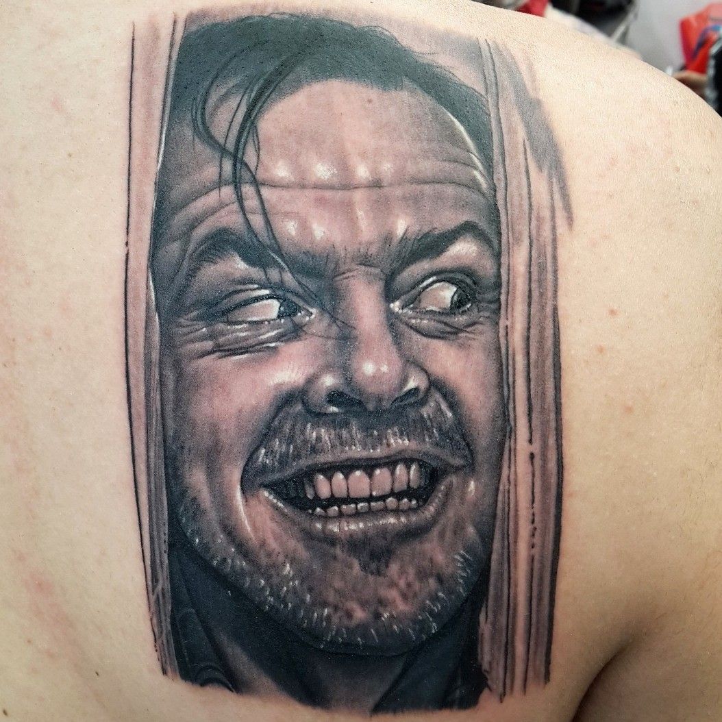 Jack Torrance the Shining Tattoo Flash Art Print  Etsy
