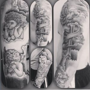 Religious Theme Sleeve