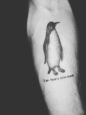  #penguin #pinguim #penguintattoo #clubedaluta #fightclub #blackwork #dotwork