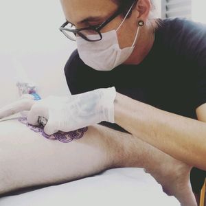 Trabalho em andamento do nosso tatuador Rafael Galvani.#portaltattooplace #portal #galvani #arte #tattoo #tatuagem #taquaral #campinas