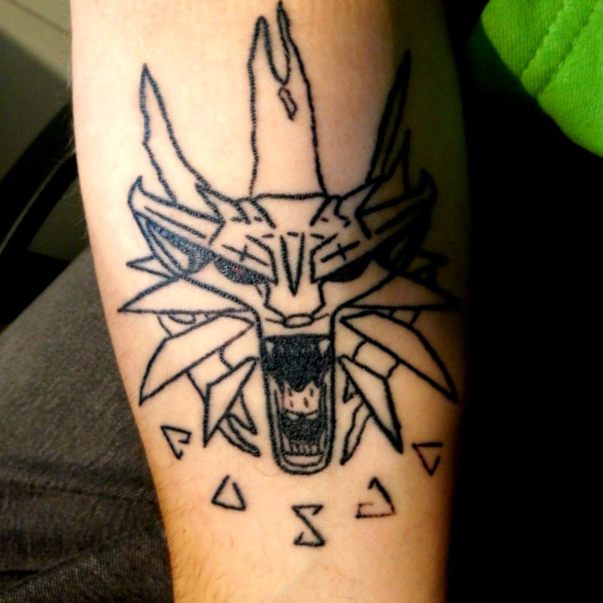 Tattoo uploaded by Damian Gębal • Witcher Tattoo • Tattoodo