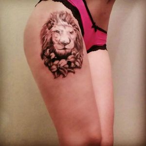 Leo#lion #scarcoverup #coveruptattoo #august #astrologicalsign #courage #leo 
