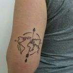 #tattoo #tatuagem #mapa #mundo #continente #viagem #viperink #grupoamazon #emestattooshop #erechim #rs #brasil