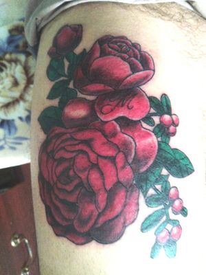 Roses tattoo 