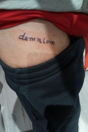 Primo tattoo sulla mia stessa pelle #love #amore #amores #maledetto 