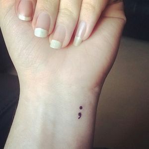 #SemicolonProject #SemiColon #StayStrong 