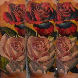 Done by  Den Yakovlev - Guest ArtistWorking @ Needle Art Tattoo March 03/13 - 2018. Limited availability for appointments, mail the studio for inquiries info@needle-art.nl#guestartist #tat #tatt #tattoo #tattoos #tattooart #tattooartists #color #colortattoo #realistic #realistictattoo #roses #rosestattoo #beautifultattoo #ink #inked #inkedup #inklife #amazingink @tattoodo  #amazingtattoo #instalike #instagood #instatattoo #armtattoo #art #gorinchem