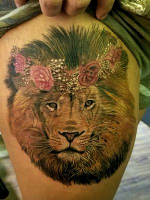 Lion Head Scars Cover-up 