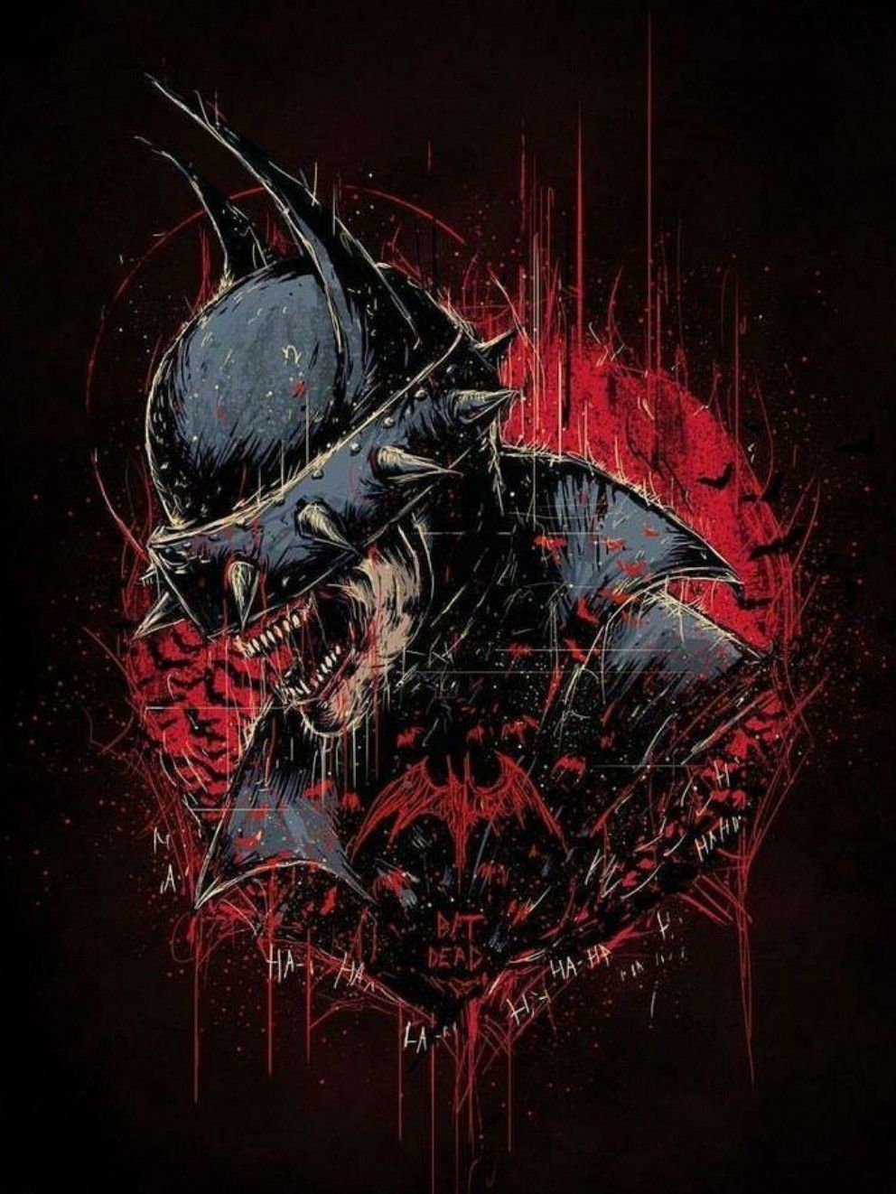 The Batman Who Laughs wallpapers for desktop download free The Batman Who  Laughs pictures and backgrounds for PC  moborg