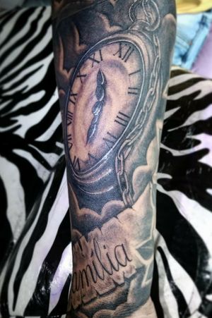 Tattoo #clock #inkliifetattoo #SP #BRAZIL #Aqehmauaporra 