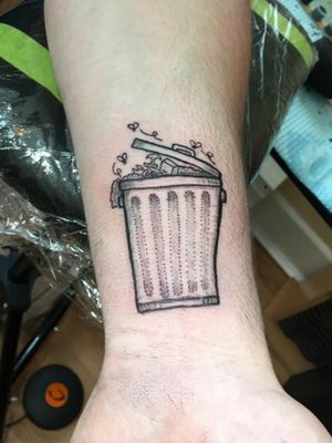 Garbage tattoo