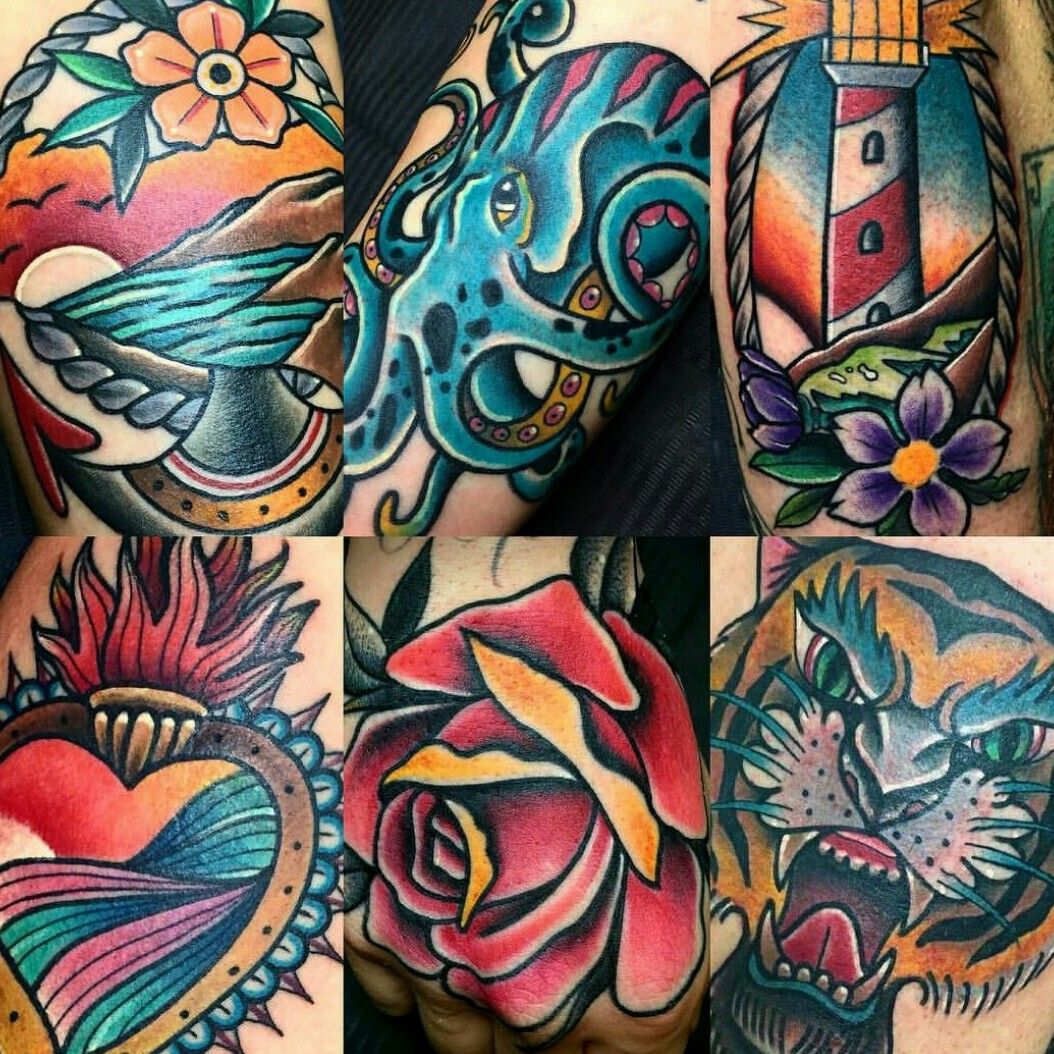 Nate Moretti Traditional Tattoo Book, image size:1054x1054