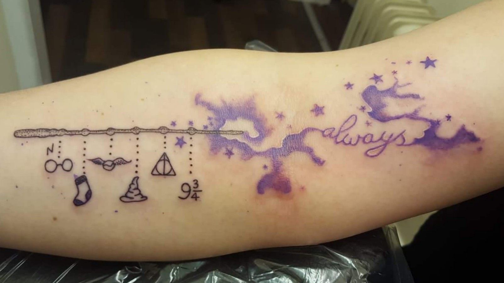 Harry Potter Wand Tattoo by StylFly on DeviantArt