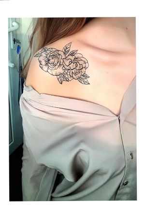 Roses on my shoulder