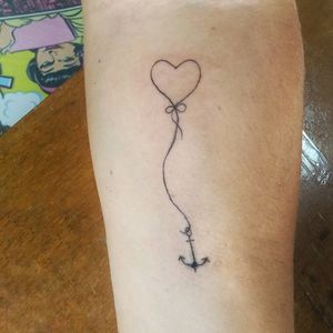 Tattoo de Balão, âncora