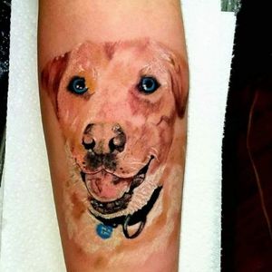 #doglovertattoo #dogportriat #alaskatattoos #tattoodo @alaskatattoos @AndrewTatCarlson