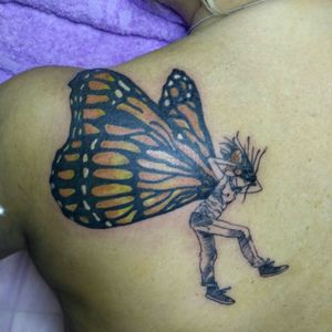 #butterfly#butterflytattoo#elf#elftattoo#