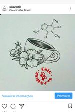 Boa tarde fãs de cafeína, desenho exclusivo disponível para ser tatuado. Agendamentos pelo ☎(11)993776985 #ericskavinsktattoo #coffee #cafe #cafeina #cafein #quimica #flowertattoo #hibiscus #hibisco #tattooflor #molecula #cuptea #teacup #dotworktattoo #pontilhismotattoo #artfusion #electricinkbr #electrickink #tattoodobr #tattoodoapp #tattoodo #follow4follow #like4like #tattoo #inked #ink #tatuagem #whipshaded #whipshade 