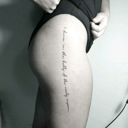 Flash tattoo